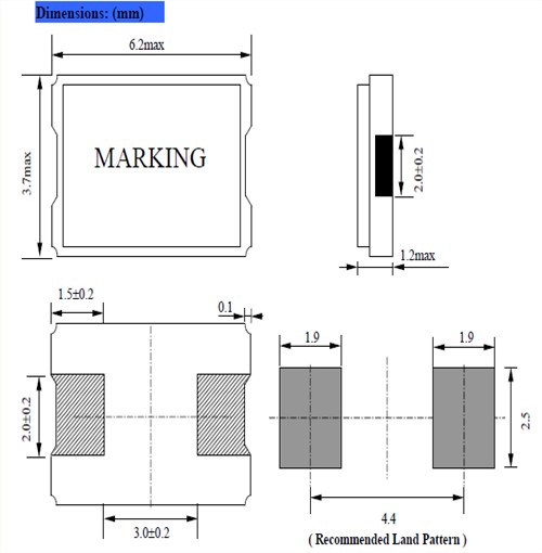 津綻晶振,貼片晶振,NXC-63-APA-GLASS晶振