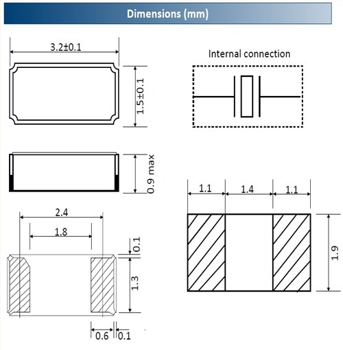 艾西迪時(shí)鐘晶體3215A,SY00003GIHD-PF,6G移動(dòng)通信晶振