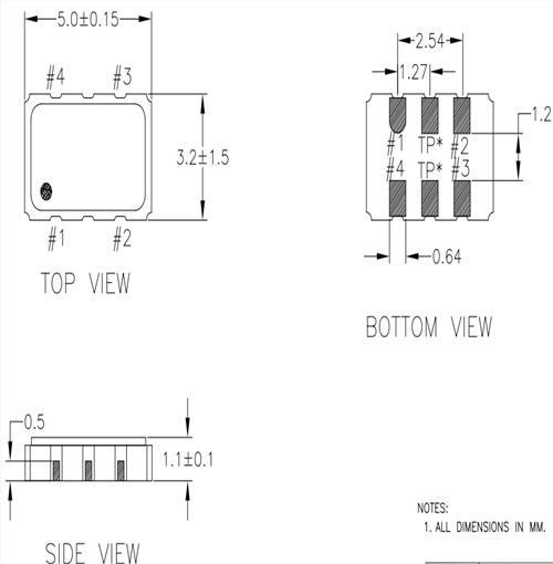 IDT有源貼片晶振,XLH536040.000JS4I,6G基站晶振