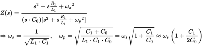 石英晶振示意符號(hào)