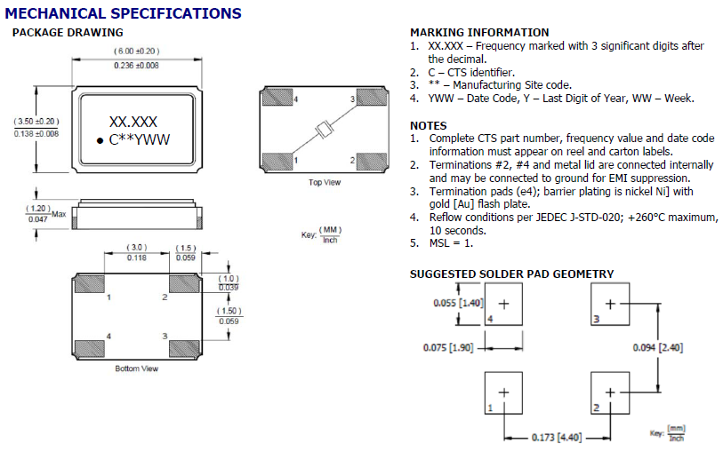 406晶振,406C35B10M24500晶振,6035四腳無(wú)源晶體