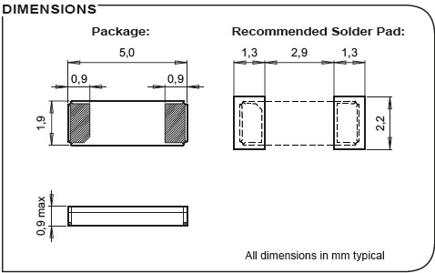 CC4V-T1A晶振,微晶貼片晶振,5019mm晶振