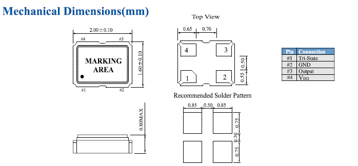 D1SX晶振,鴻星進口晶振,石英晶體諧振器